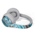 Turquoise Watercolor Geode Surface Headphones Skin